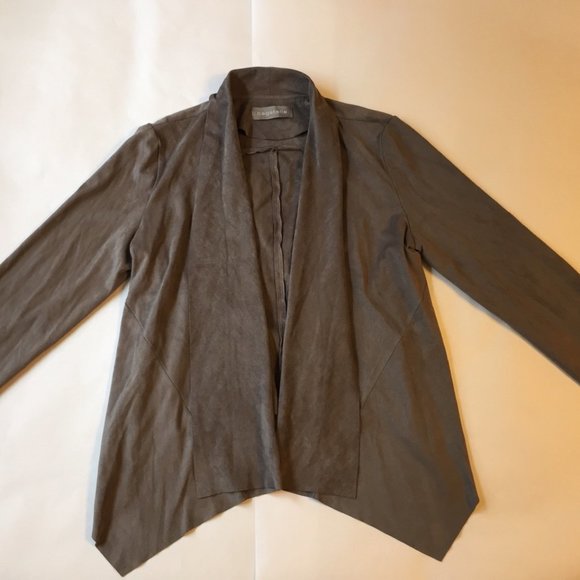 Bagatelle Faux Leather Open Jacket Size M - Picture 4 of 4